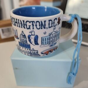Starbucks Washington D.C. Souvenir Ornament